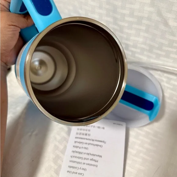Stanley Quencher H2.O Tumbler - Sky Blue with White Lid - Picture 2 of 4